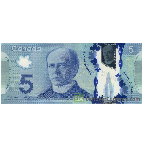 Fake Canadian 5 Dollar