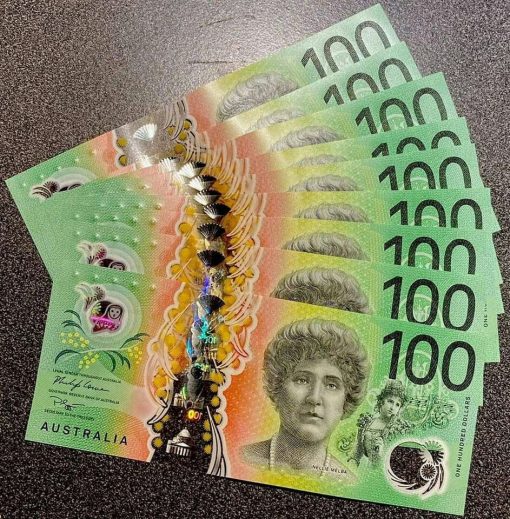 Australian 100 Dollars